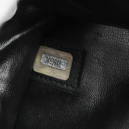 Chanel 1994-1996 Black Lambskin Bicolore Supermodel Shoulder Bag