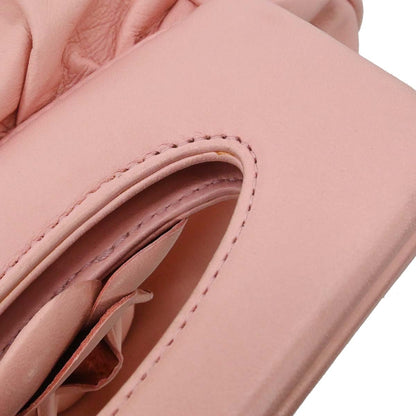 Chanel 2003-2004 Pink Lambskin Camellia Handbag