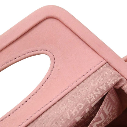 Chanel 2003-2004 Pink Lambskin Camellia Handbag
