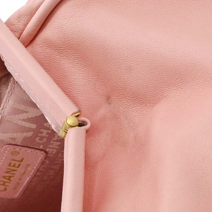 Chanel 2003-2004 Pink Lambskin Camellia Handbag