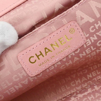 Chanel 2003-2004 Pink Lambskin Camellia Handbag