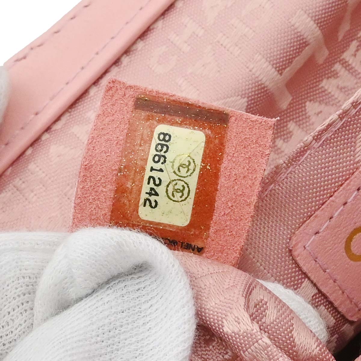 Chanel 2003-2004 Pink Lambskin Camellia Handbag