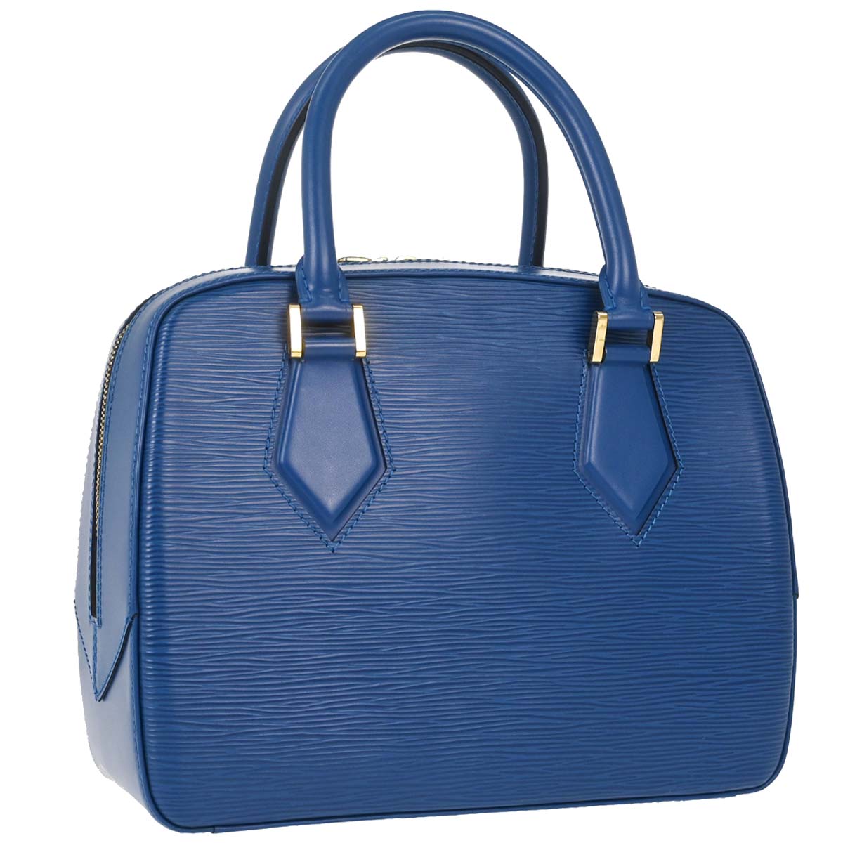 Louis Vuitton Blue Epi Sablon Handbag M52045