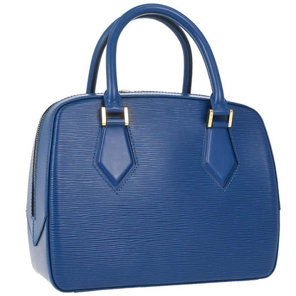 Louis Vuitton Blue Epi Sablon Handbag M52045