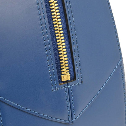 Louis Vuitton Blue Epi Sablon Handbag M52045