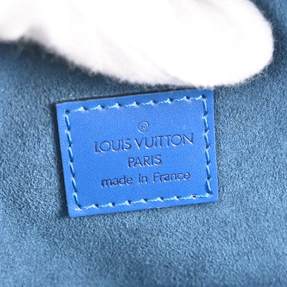 Louis Vuitton Blue Epi Sablon Handbag M52045