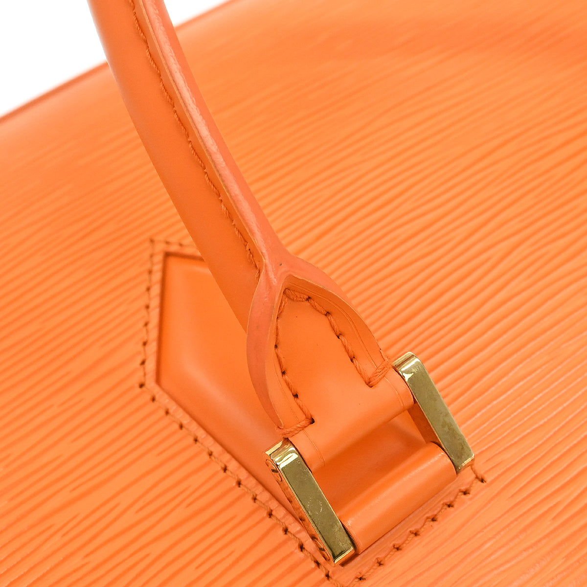 Louis Vuitton Orange Epi Jasmin Handbag M5208H