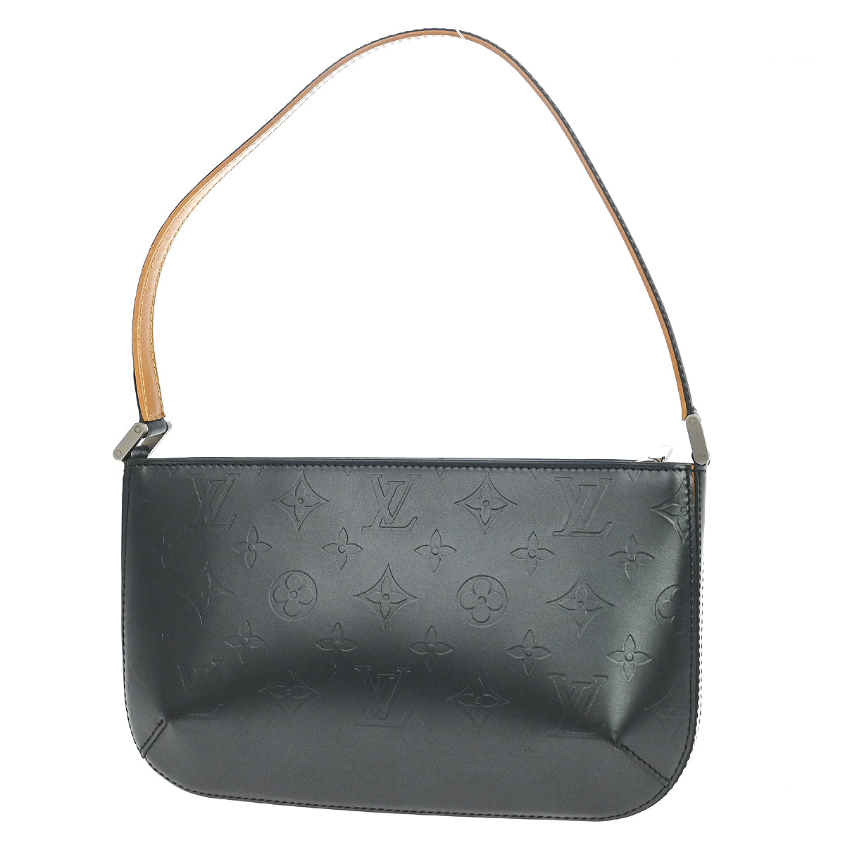 Louis Vuitton Blue Monogram Mat Fowler Handbag M55145
