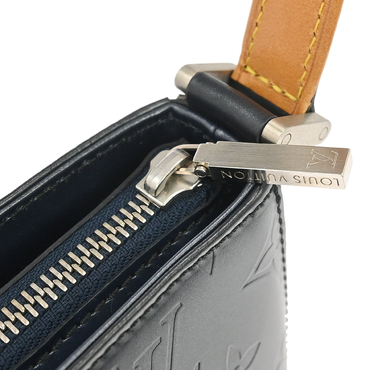 Louis Vuitton Blue Monogram Mat Fowler Handbag M55145 – AMORE