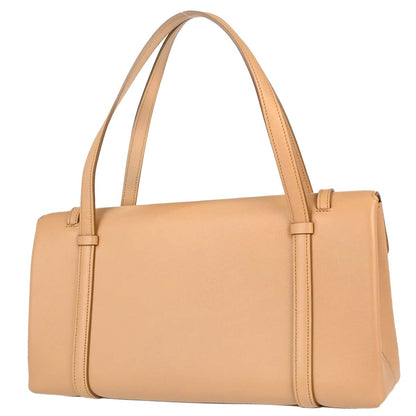 Cartier Beige Leather Cabochon Handbag