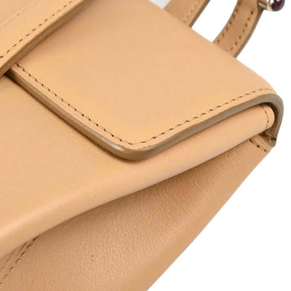 Cartier Beige Leather Cabochon Handbag