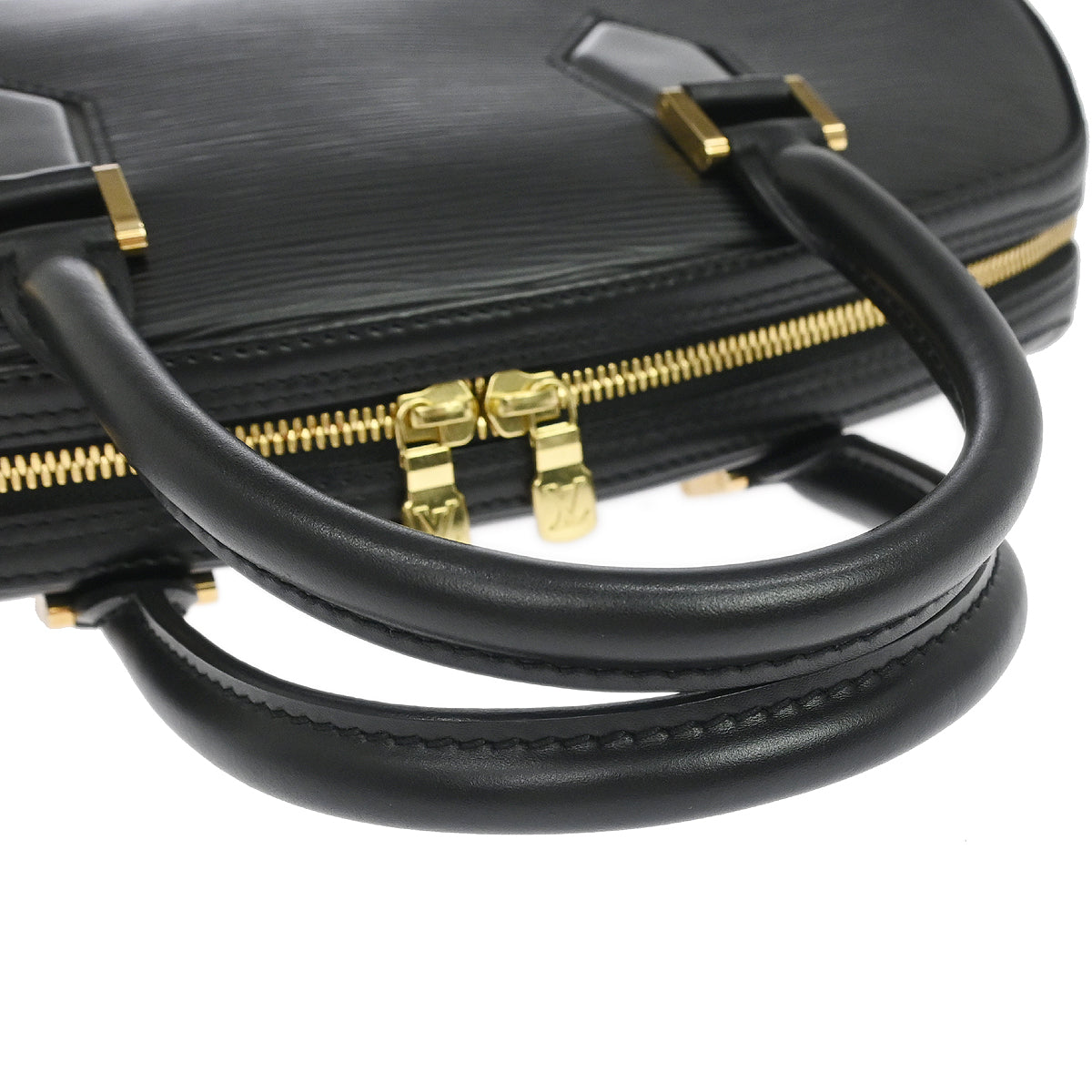 Louis Vuitton Black Epi Jasmin Handbag M52082