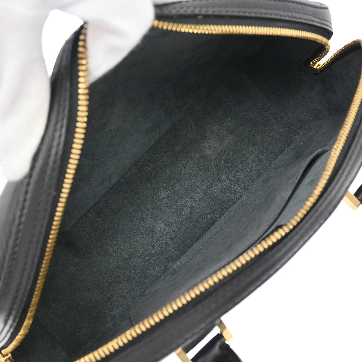 Louis Vuitton Black Epi Jasmin Handbag M52082