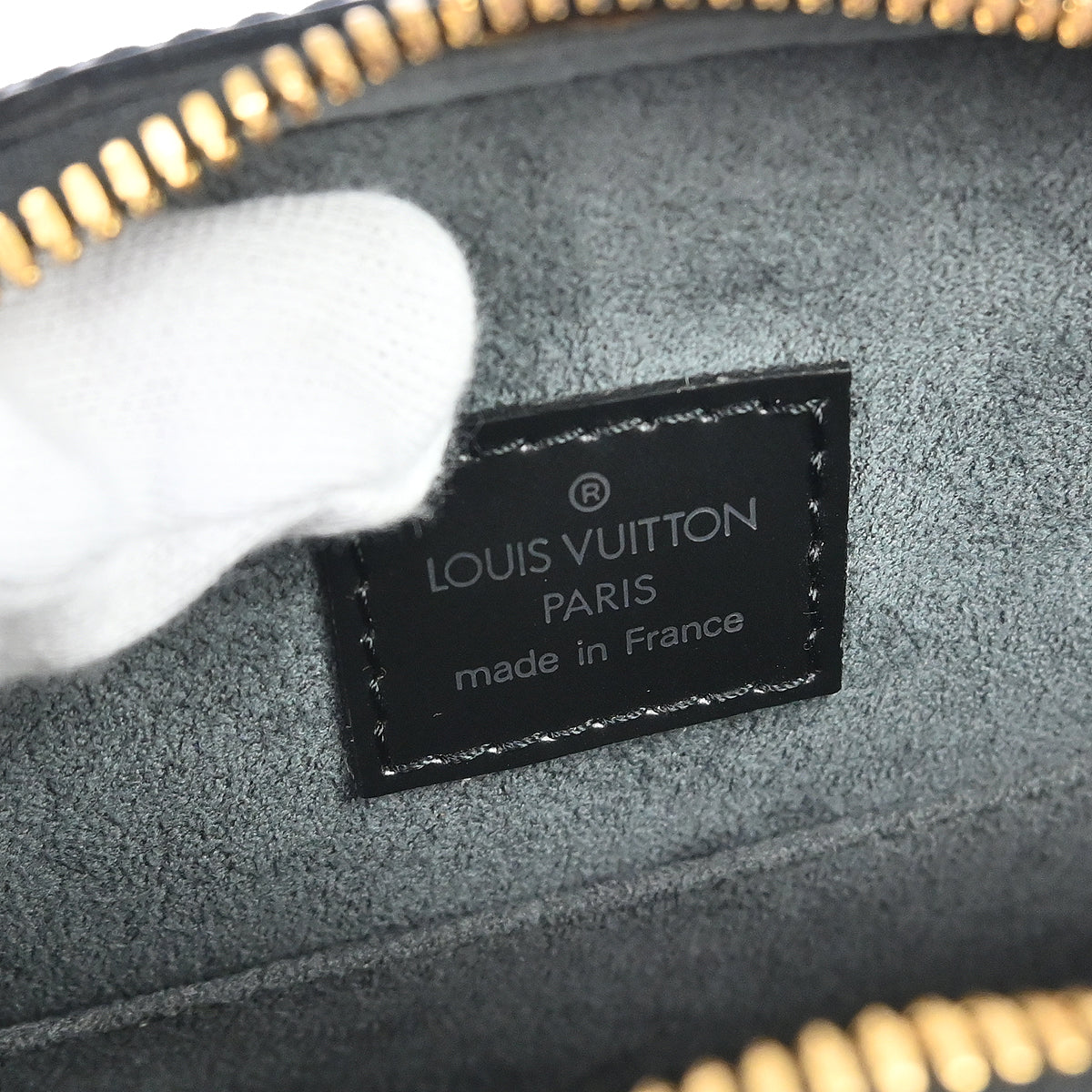 Louis Vuitton Black Epi Jasmin Handbag M52082