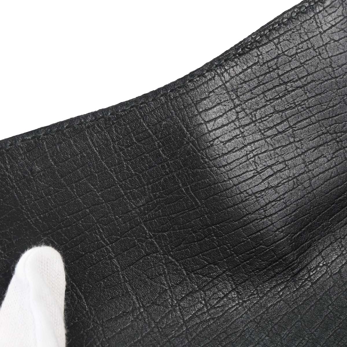 Gucci Black GG Canvas Horsebit Handbag