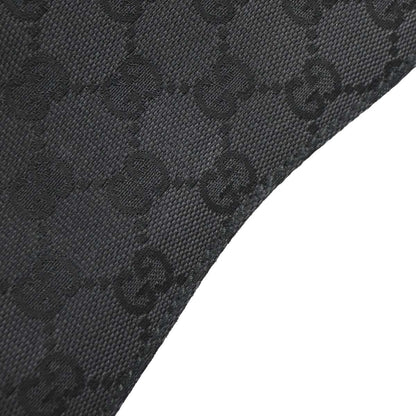 Gucci Black GG Canvas Horsebit Handbag