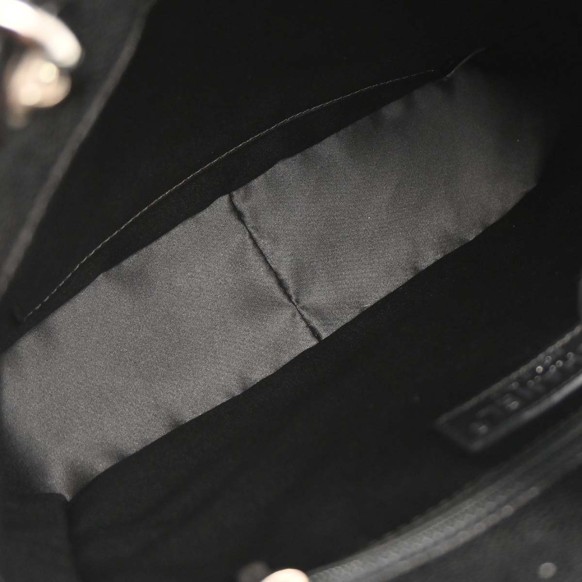 Chanel 2009-2010 Black Caviar Skin Petite Shopping Tote PST Chain Handbag