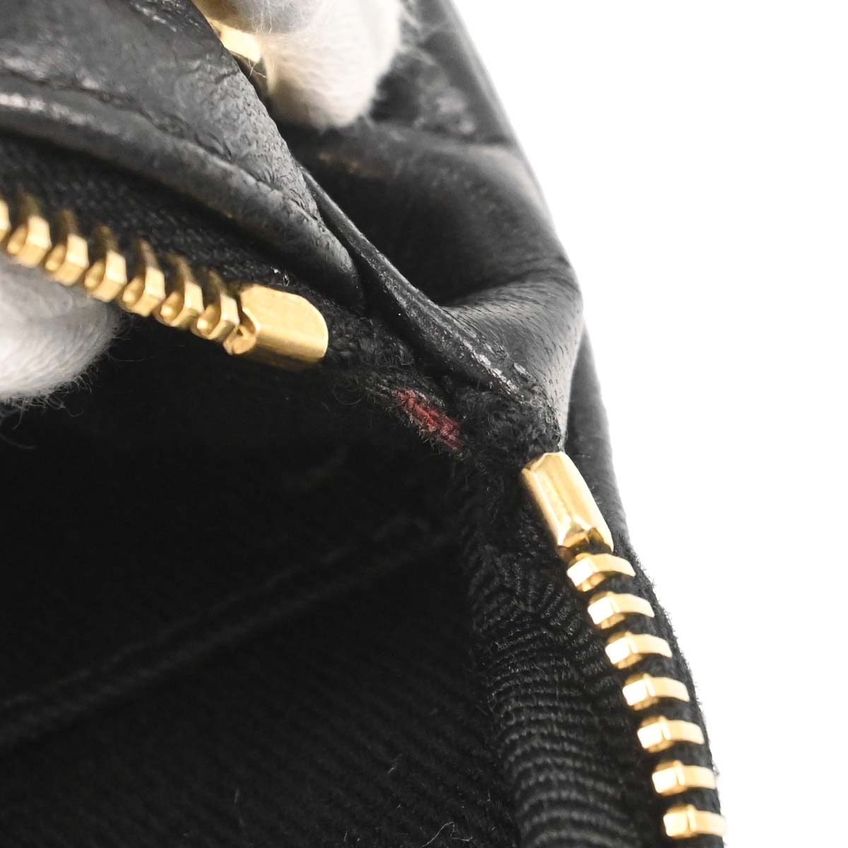 Chanel 2008-2009 Black Lambskin Jersey Scales Shoulder Bag