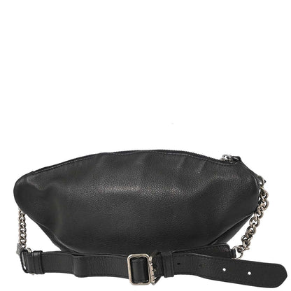 Chanel 2016-2017 Black Calfskin Waist Bum Bag