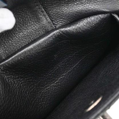 Chanel 2016-2017 Black Calfskin Waist Bum Bag