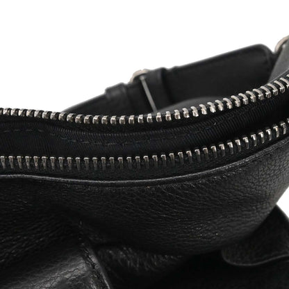 Chanel 2016-2017 Black Calfskin Waist Bum Bag