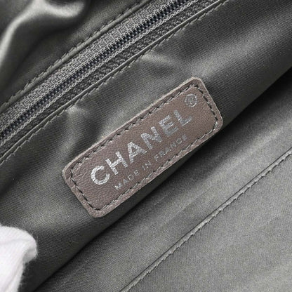 Chanel 2006-2008 Black Deerskin Lady Braid Bowler Bag Handbag