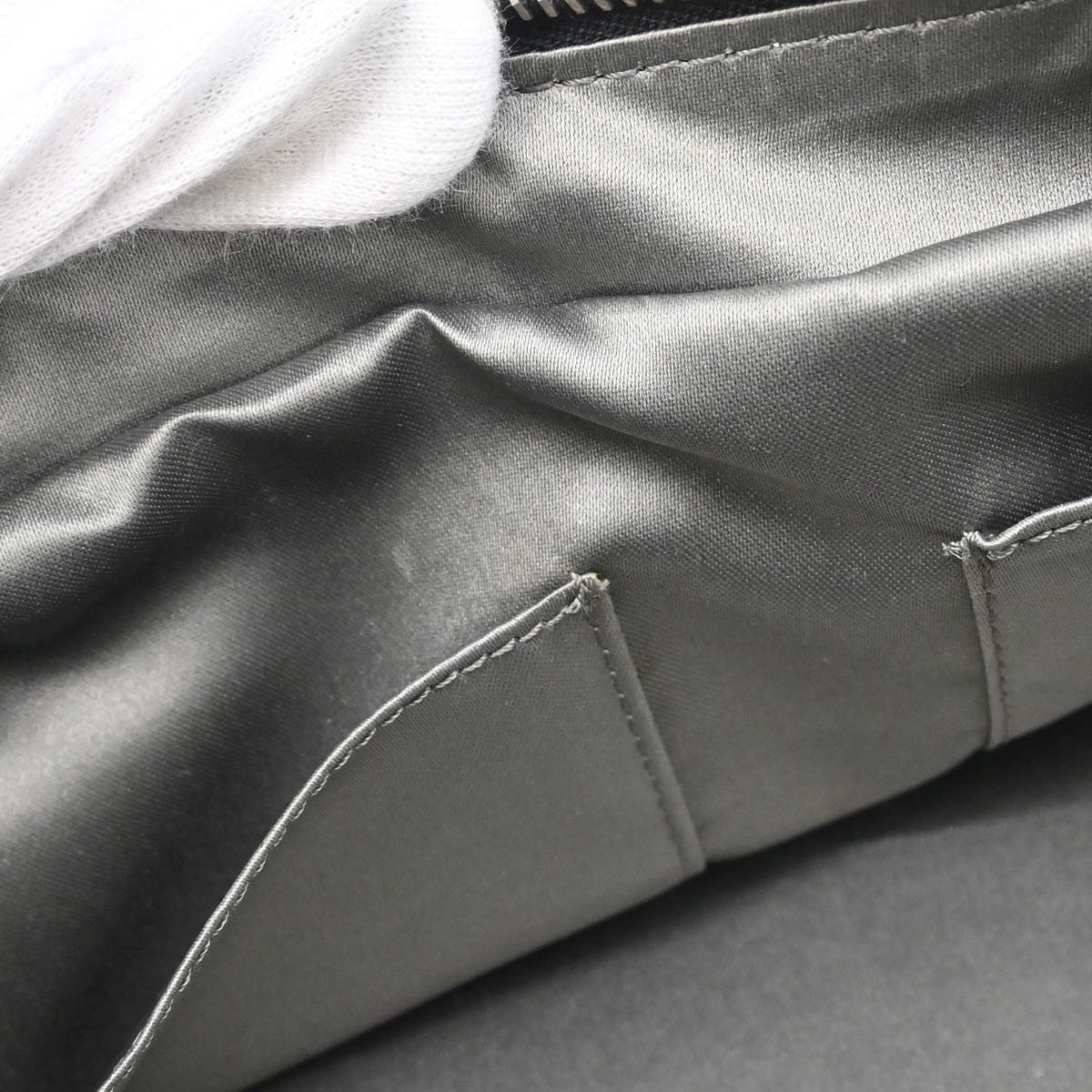 Chanel 2006-2008 Black Deerskin Lady Braid Bowler Bag Handbag