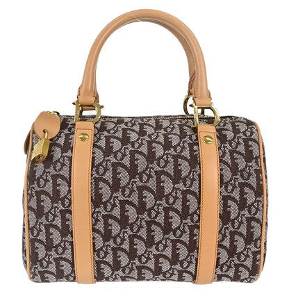 Christian Dior Brown Trotter Duffle Handbag