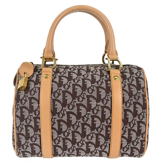 Christian Dior Brown Trotter Duffle Handbag