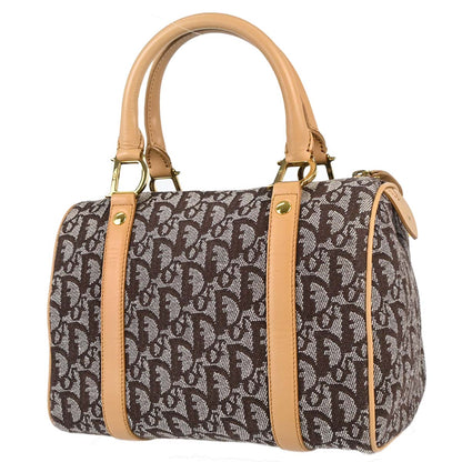 Christian Dior Brown Trotter Duffle Handbag