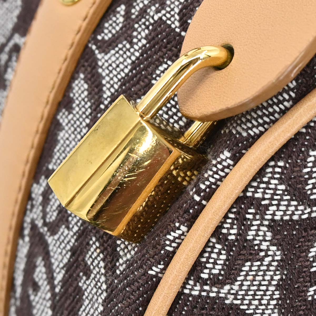 Christian Dior Brown Trotter Duffle Handbag
