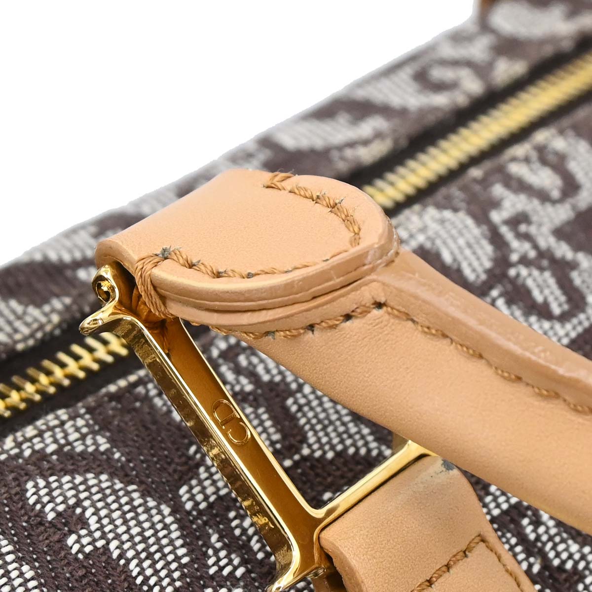 Christian Dior Brown Trotter Duffle Handbag