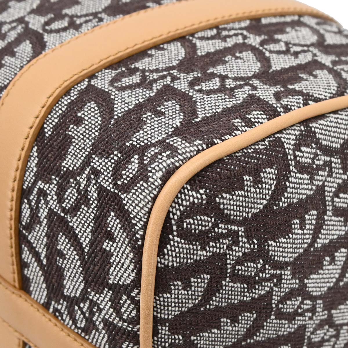 Christian Dior Brown Trotter Duffle Handbag