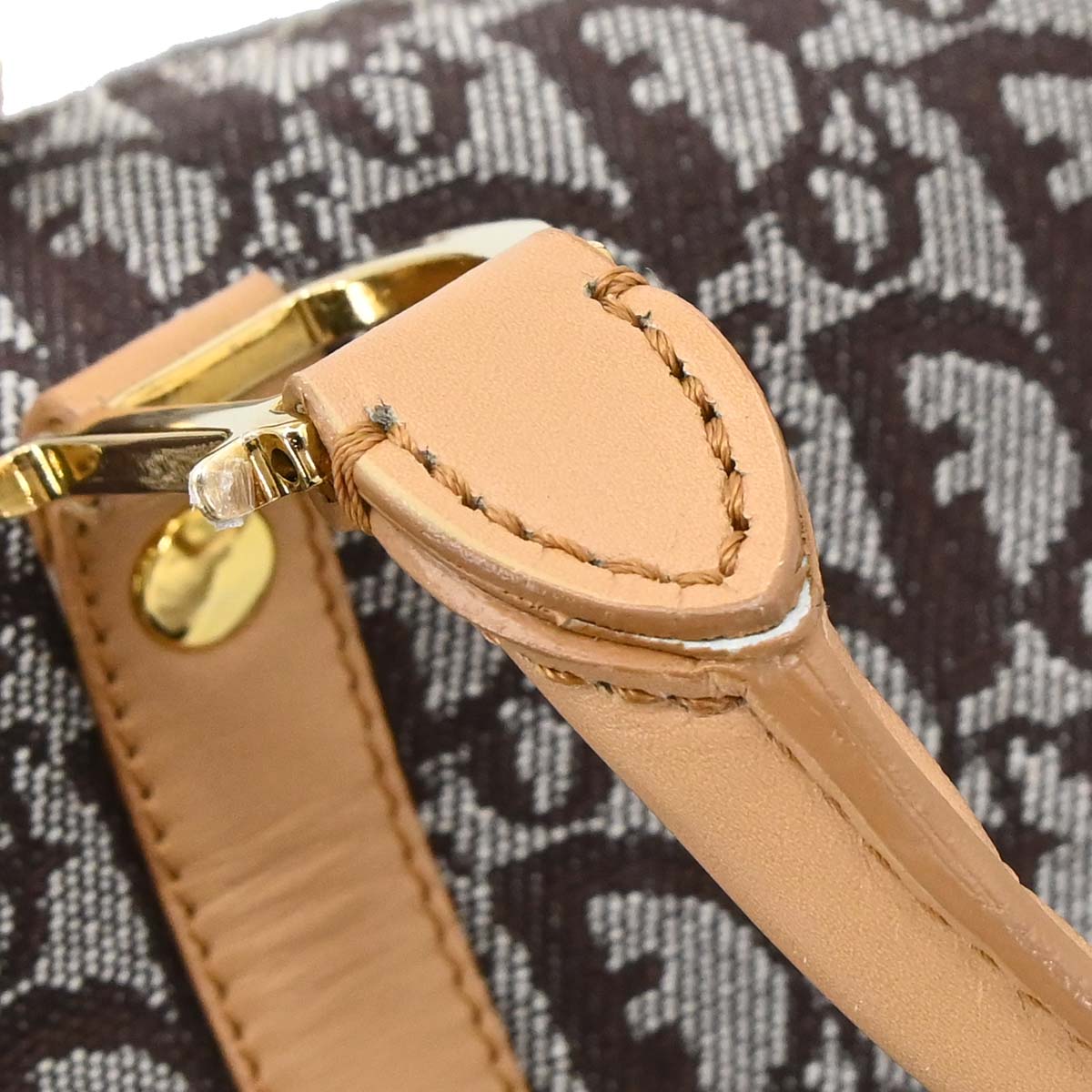 Christian Dior Brown Trotter Duffle Handbag