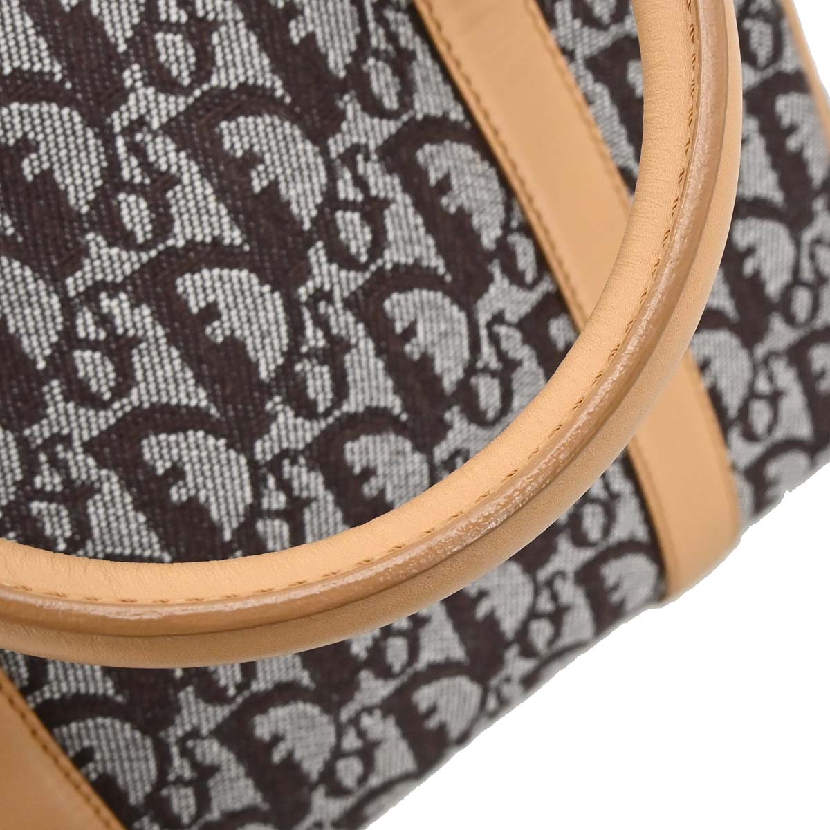 Christian Dior Brown Trotter Duffle Handbag