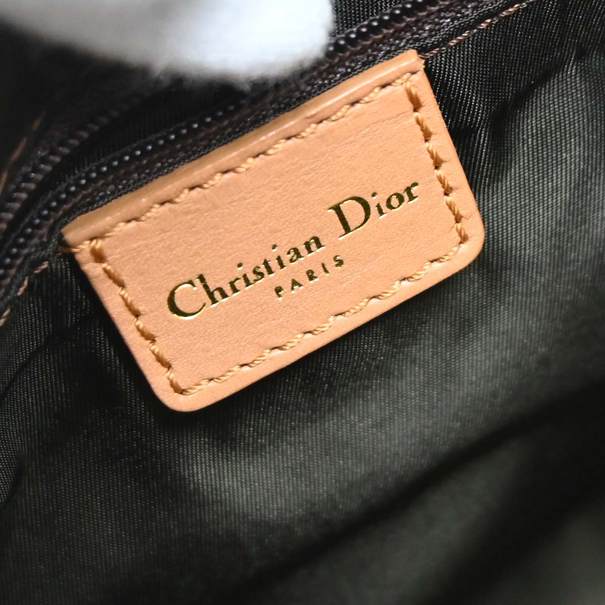 Christian Dior Brown Trotter Duffle Handbag