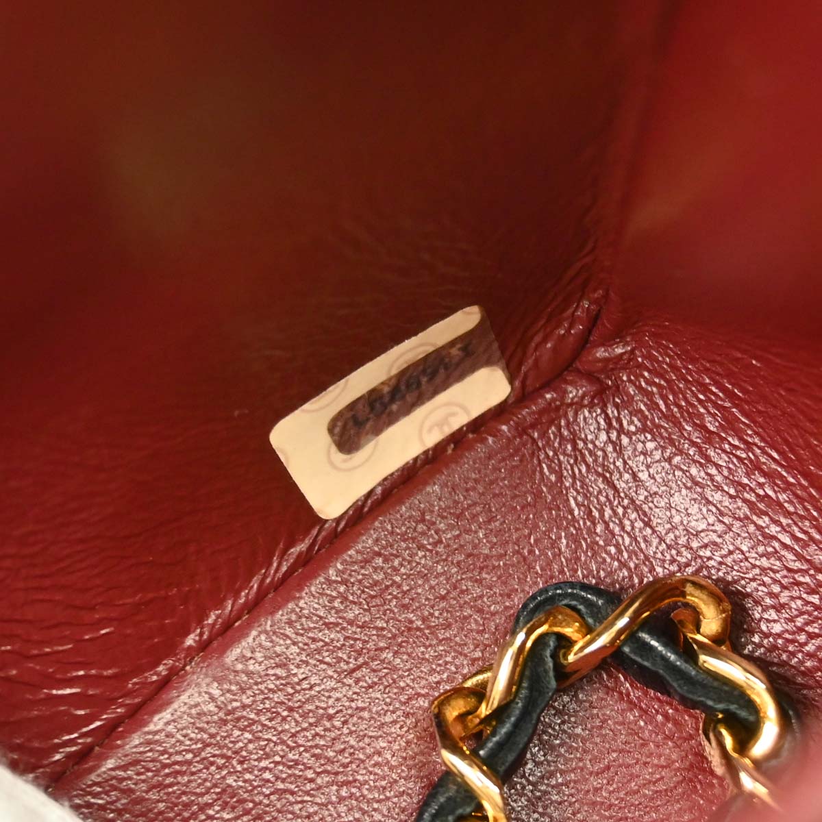 Chanel 1989-1991 Black Lambskin Turnlock Small Full Flap Shoulder Bag