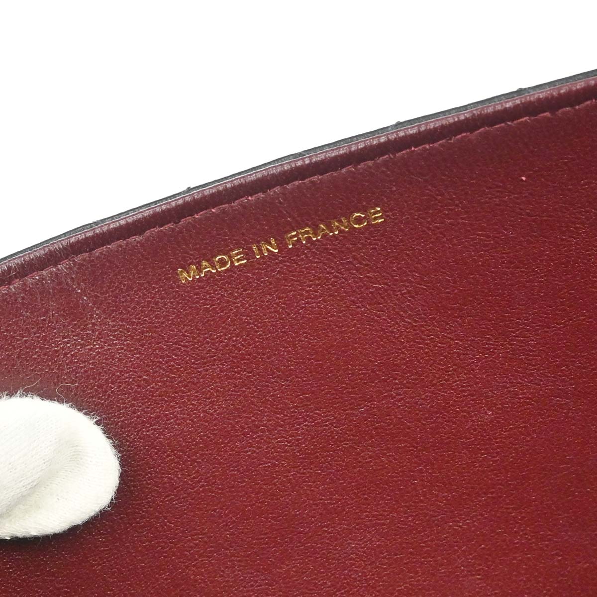 Chanel 1997-1999 Black Lambskin Pushlock Medium Half Flap Shoulder Bag
