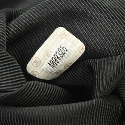 Chanel 1996-1997 Black Caviar Skin Triple CC Backpack