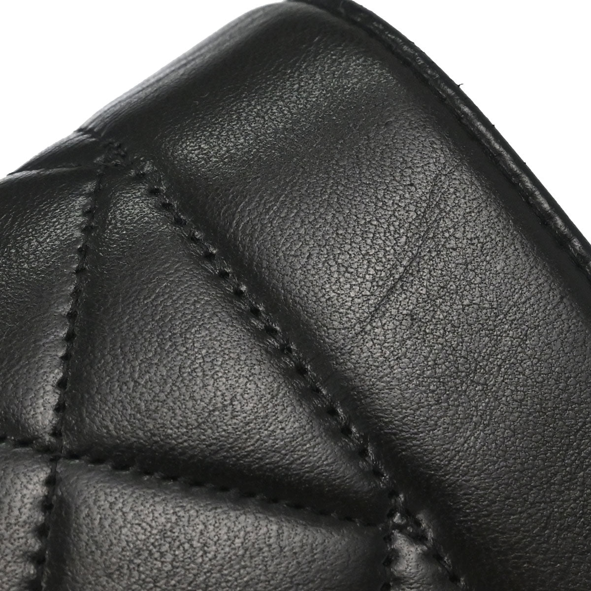 Chanel 1991-1994 Black Lambskin Small Diana Shoulder Bag