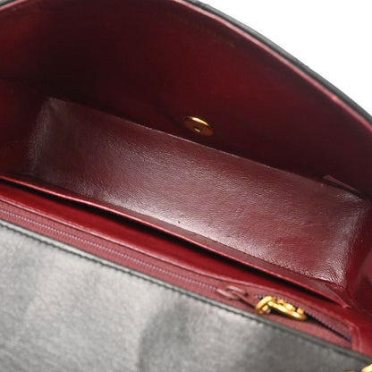 Chanel 1991-1994 Black Lambskin Small Diana Shoulder Bag