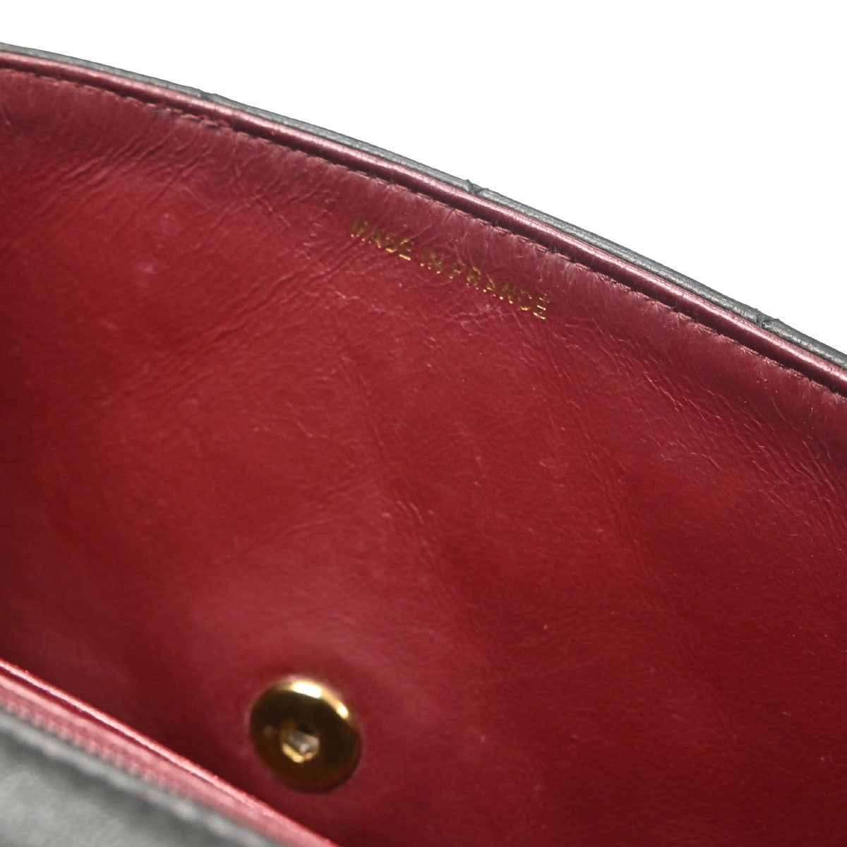 Chanel 1991-1994 Black Lambskin Small Diana Shoulder Bag