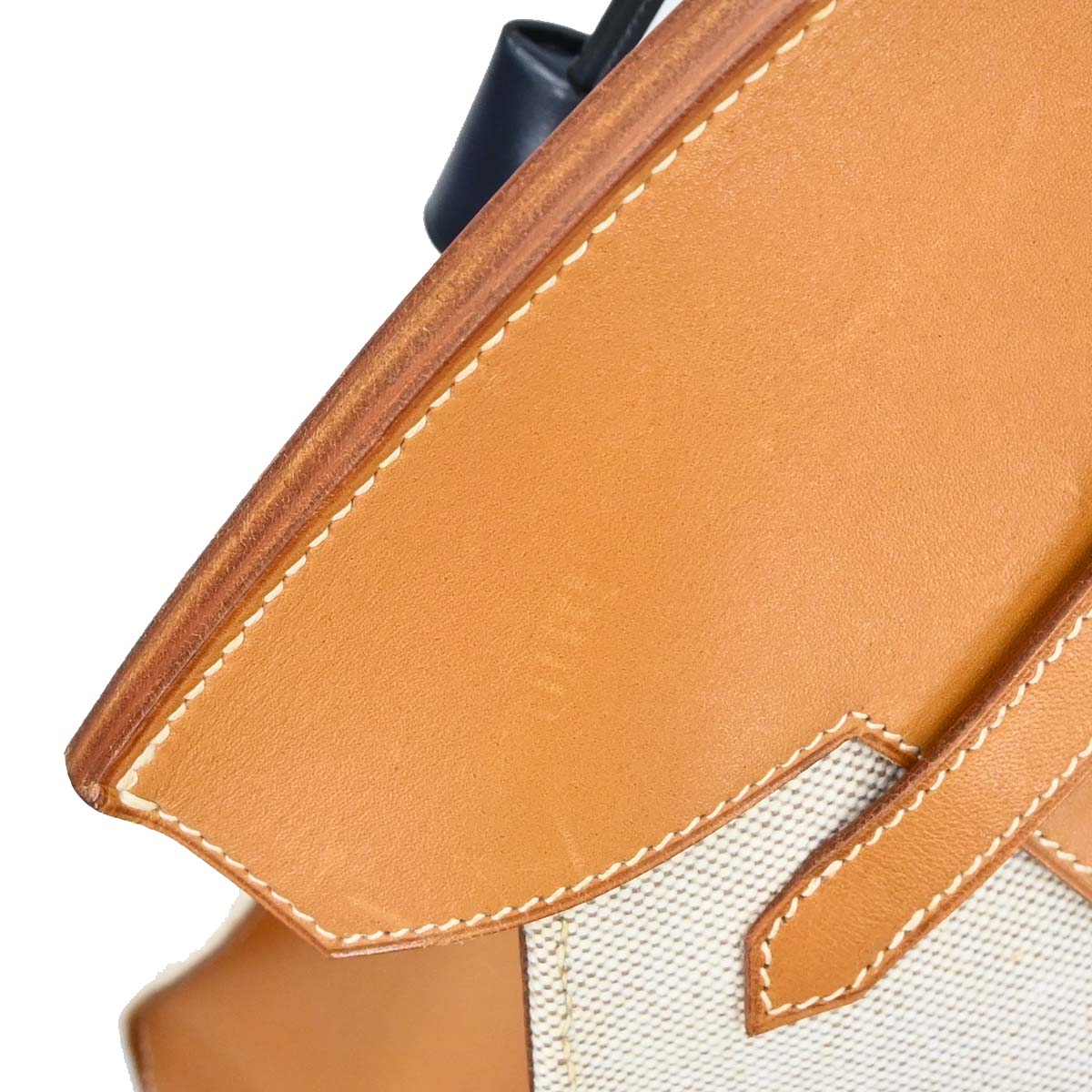 Hermes Natural Toile H Himalaya Handbag