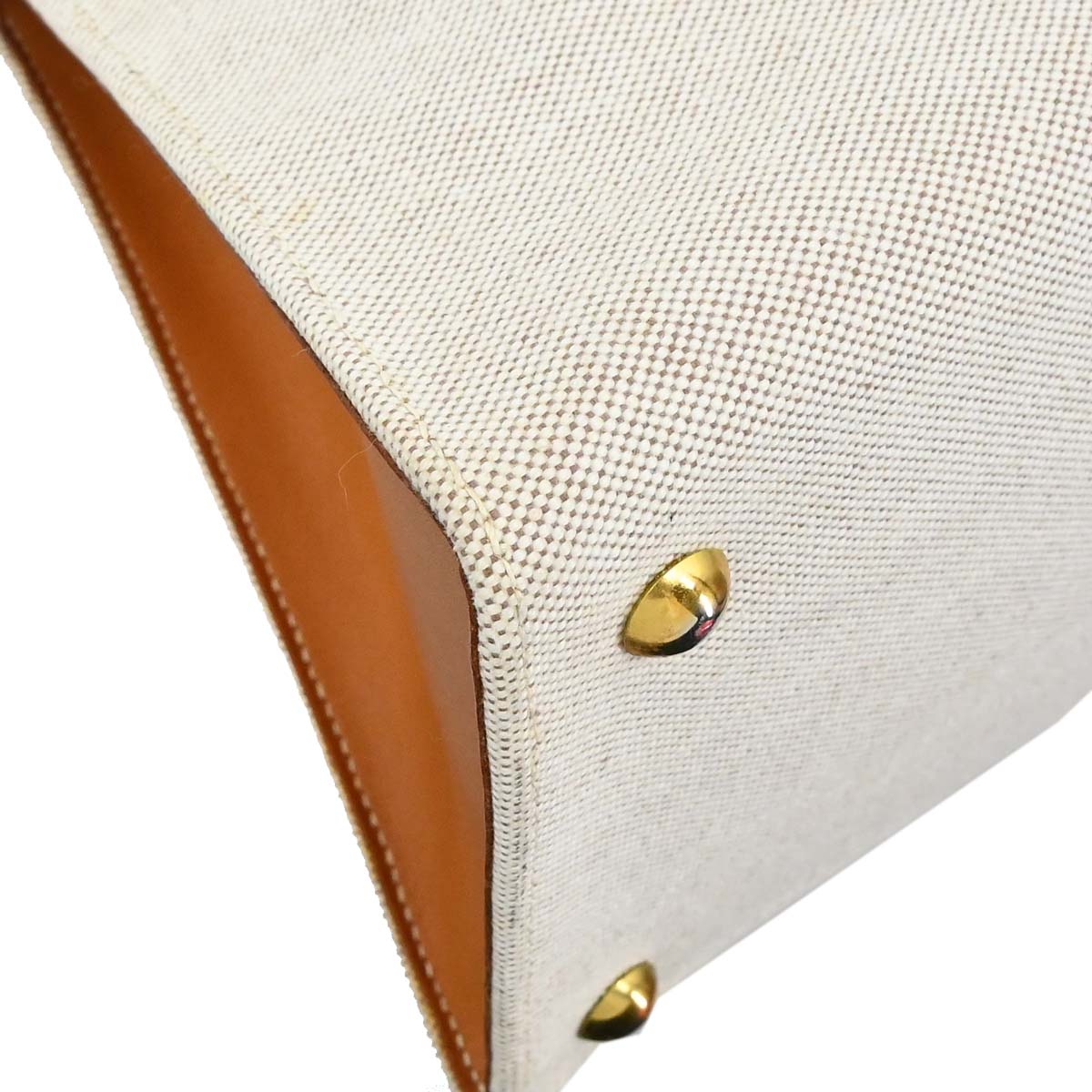 Hermes Natural Toile H Himalaya Handbag