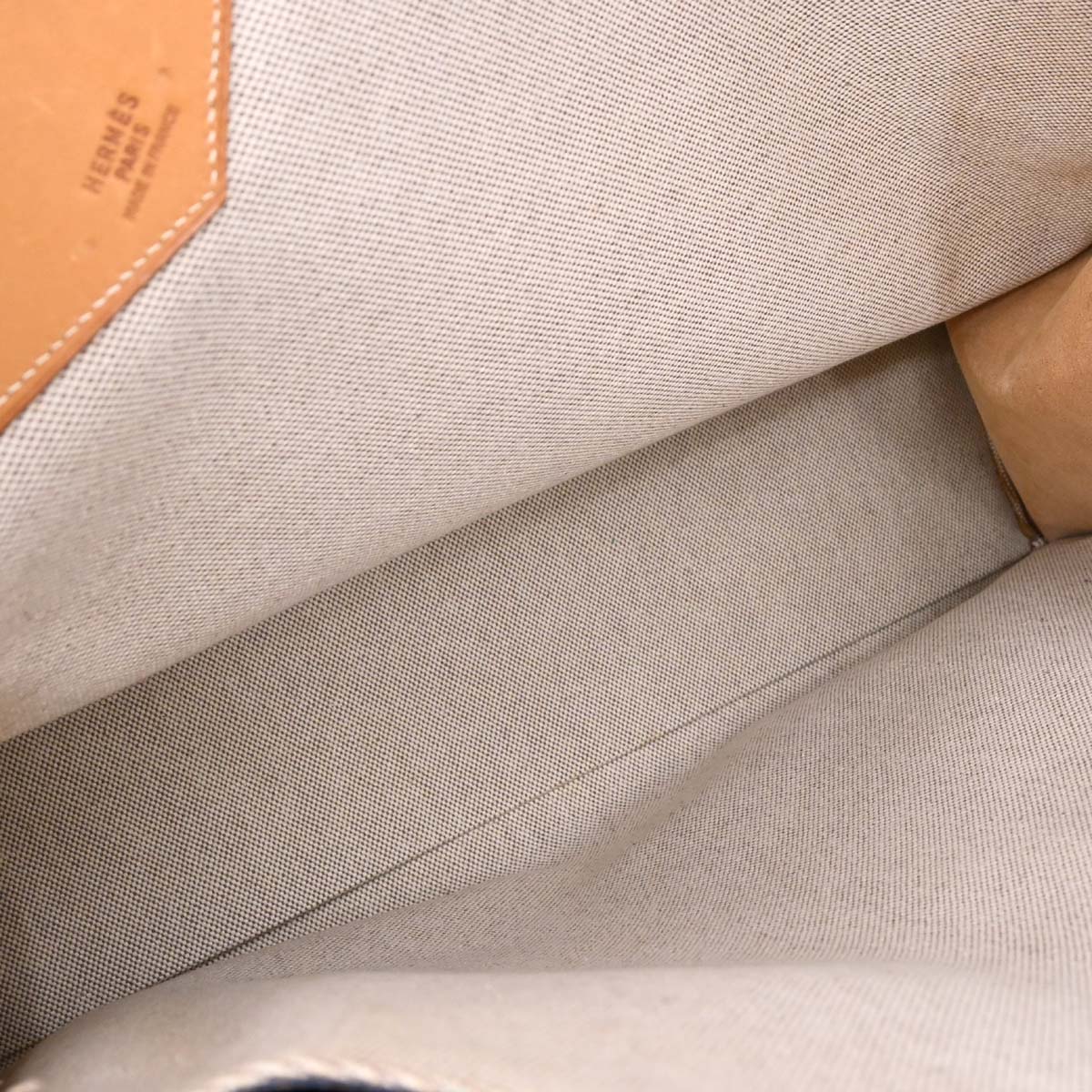 Hermes Natural Toile H Himalaya Handbag