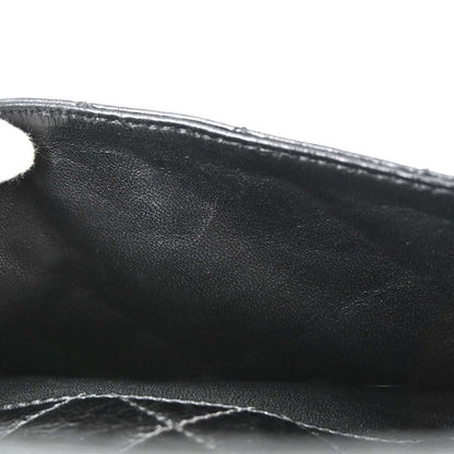 Chanel 2008-2009 Black Calfskin Mademoiselle Lock Camera Bag Jumbo