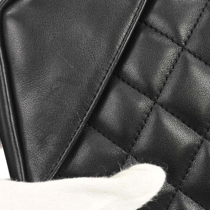 Chanel 2005-2006 Black Calfskin Cambon Ligne Handbag