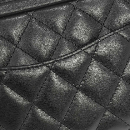 Chanel 2005-2006 Black Calfskin Cambon Ligne Handbag