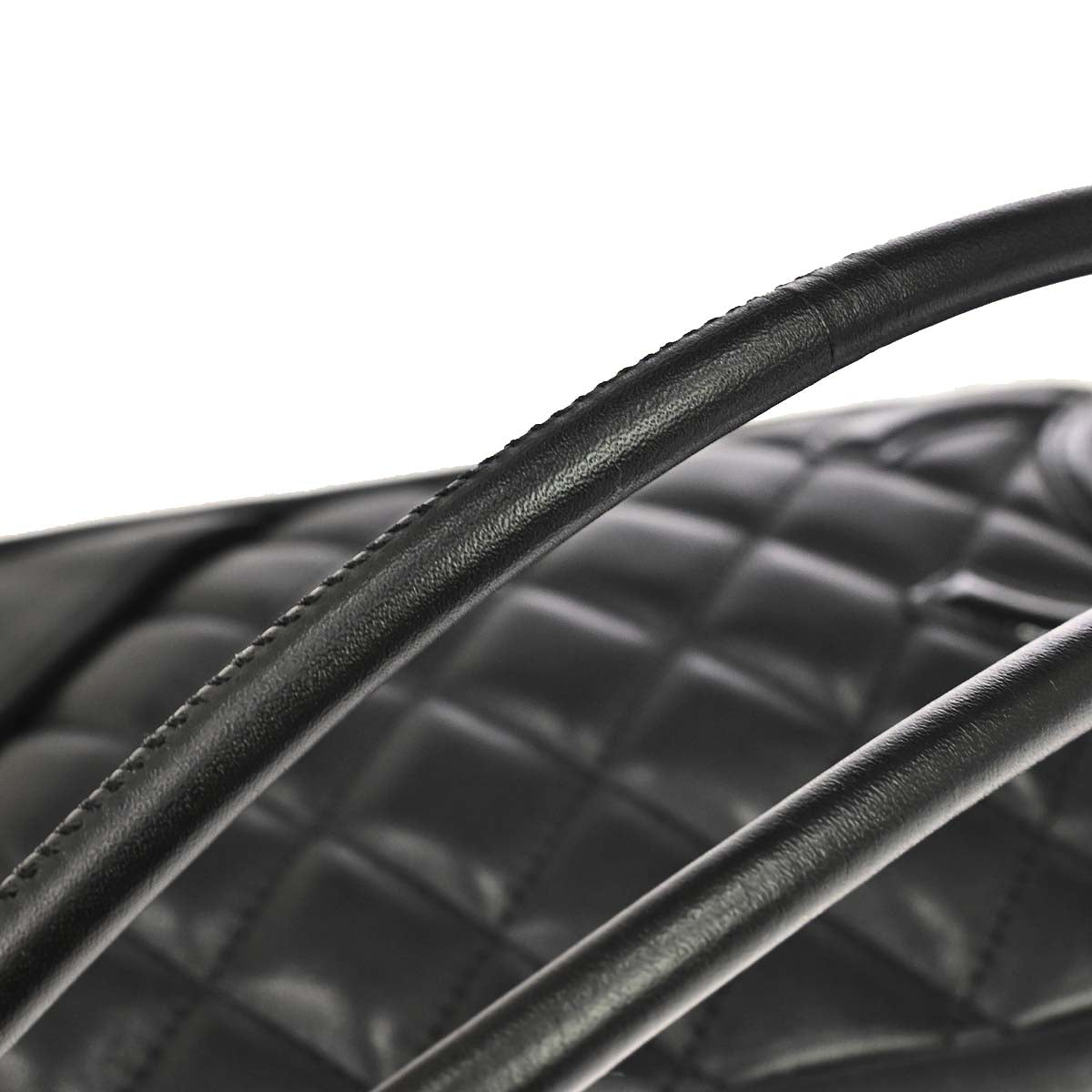 Chanel 2005-2006 Black Calfskin Cambon Ligne Handbag