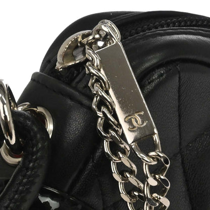 Chanel 2005-2006 Black Calfskin Cambon Ligne Handbag